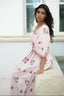 Aphrodite's Grace Beaded Cotton Maxi Dress