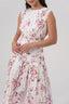 Sea of Peals Aphrodite Cotton Maxi Dress
