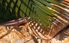 Oshun Amber Radiance Linen Jumpsuit