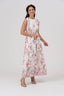 Sea of Peals Aphrodite Cotton Maxi Dress