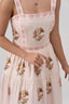 Aphrodite's Bloom Cotton Maxi Dress