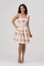 Aphrodite's Renaissance Bloom Cotton Mini Dress