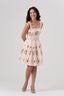 Aphrodite's Renaissance Bloom Cotton Mini Dress
