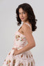 Aphrodite's Renaissance Bloom Cotton Mini Dress
