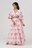 Aphrodite's Grace Beaded Cotton Maxi Dress