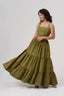 Brigid Sacred Fire 100% Hemp Embroidered Maxi Dress