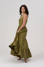 Brigid Sacred Fire 100% Hemp Embroidered Maxi Dress