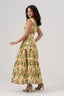 Brigid’s Tree of Life Cotton Tiered Maxi Dress