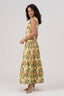 Brigid’s Tree of Life Cotton Tiered Maxi Dress