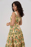 Brigid’s Tree of Life Cotton Tiered Maxi Dress