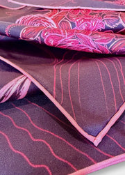 The Vulvic Star Mulberry Silk Inanna Scarf