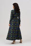 Hecate’s Garden Cotton and Silk Shirt Maxi Dress