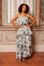 Oshun's Citrine Glow Linen Maxi Dress