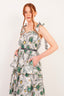 Oshun's Citrine Glow Linen Maxi Dress