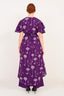 Holder of the Keys Linen Two-Piece Ensemble Purple