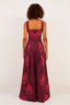 Inanna’s Resolve Dark Wine Jumpsuit