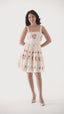 Aphrodite's Renaissance Bloom Cotton Mini Dress